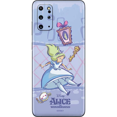 Disney Alice in Wonderland Falling down the Rabbit Hole Galaxy S20 Plus Skin